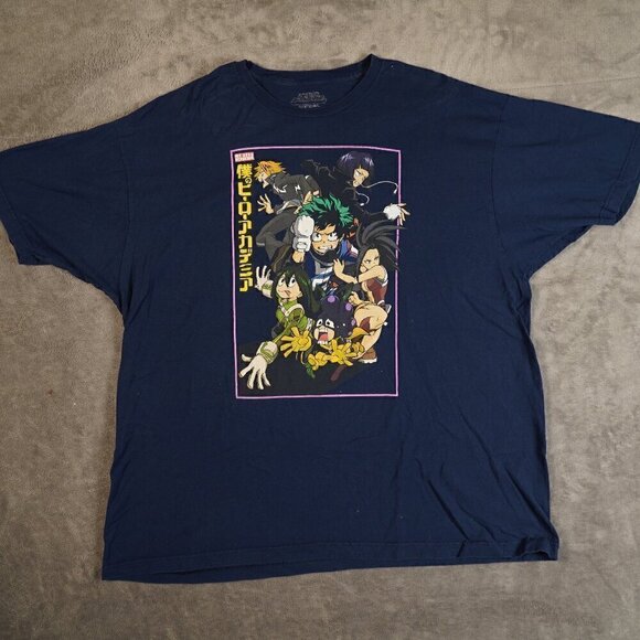 My Hero Academia Anime Graphic T-shirt size XXL - Picture 1 of 5